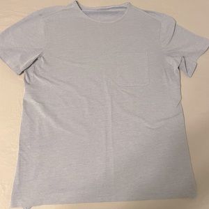 Lululemon Chest Pocket Relaxed Fit TShirt Light Blue